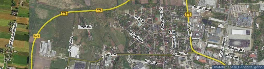 Zdjęcie satelitarne Chlewińska ul.